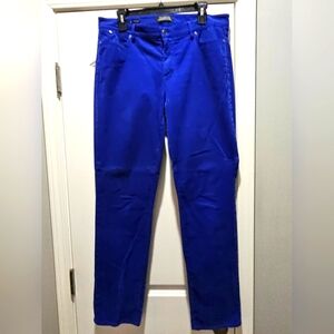 Talbots Royal Blue Corduroy Straight Leg Pants